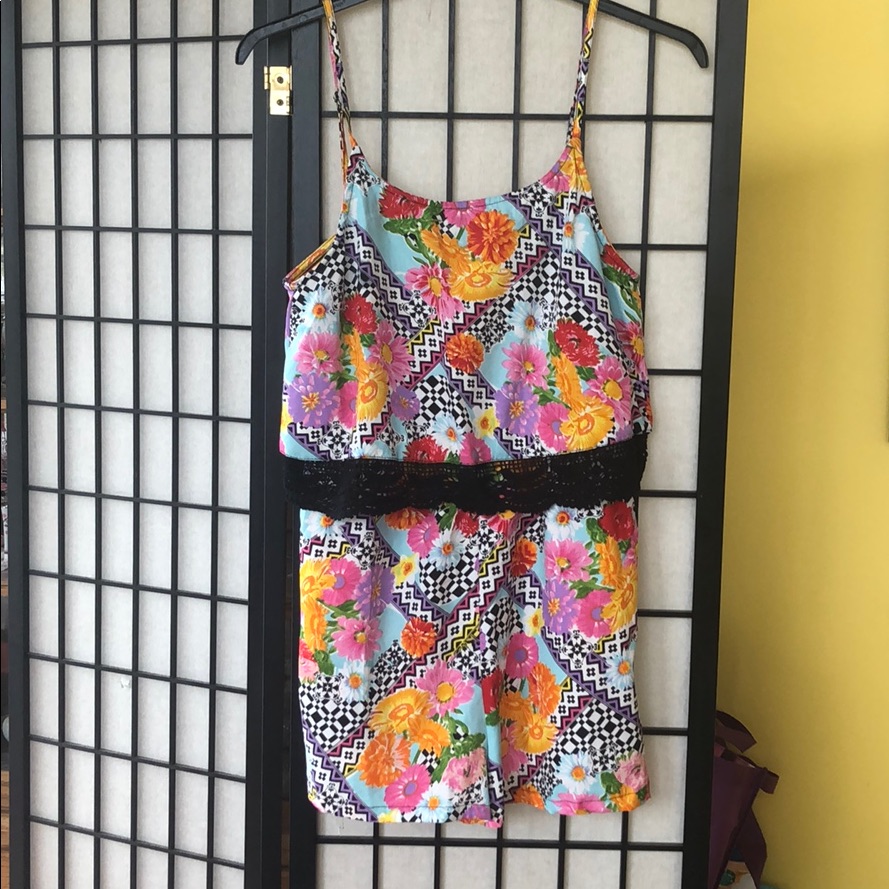 Super Cute Shorts Romper!